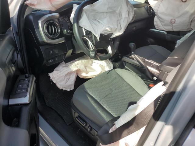 5TFAZ5CN6MX113849 - 2021 TOYOTA TACOMA DOUBLE CAB GRAY photo 8