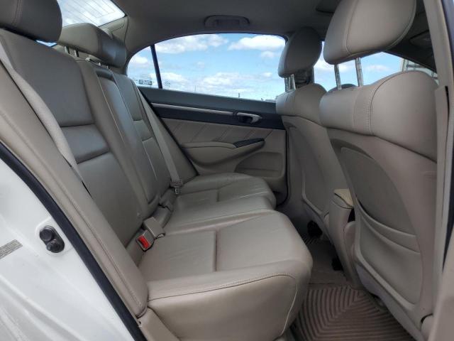 2HGFA16979H340999 - 2009 HONDA CIVIC EXL WHITE photo 10