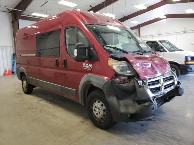 3C6TRVDG5JE100814 - 2018 RAM PROMASTER 2500 HIGH 红色 照片 4
