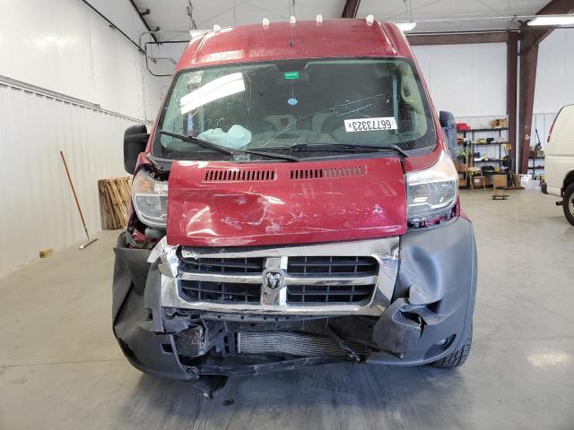 3C6TRVDG5JE100814 - 2018 RAM PROMASTER 2500 HIGH 红色 照片 5