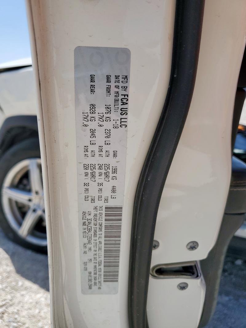 3C4NJCBB4JT293442 - 2018 JEEP COMPASS LATITUDE 白色 照片 13