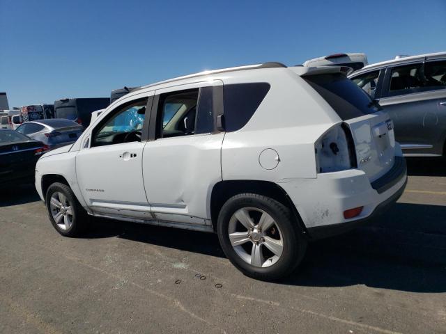 1C4NJDEB1ED827123 - 2014 JEEP COMPASS LATITUDE WHITE photo 2