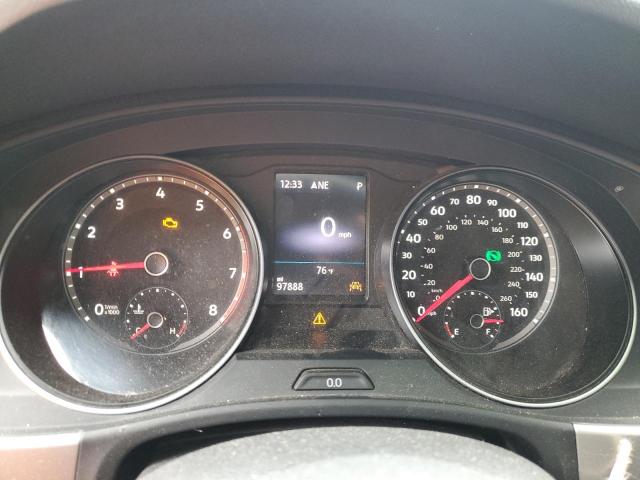 1V24C2CA2LC204146 - 2020 VOLKSWAGEN ATLAS CROS SE Синий фото 9