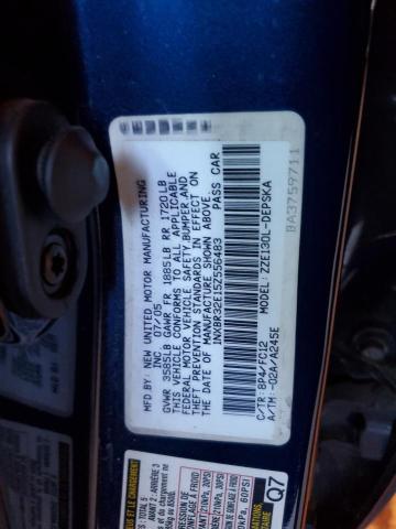 1NXBR32E15Z556483 - 2005 TOYOTA COROLLA CE BLUE photo 12