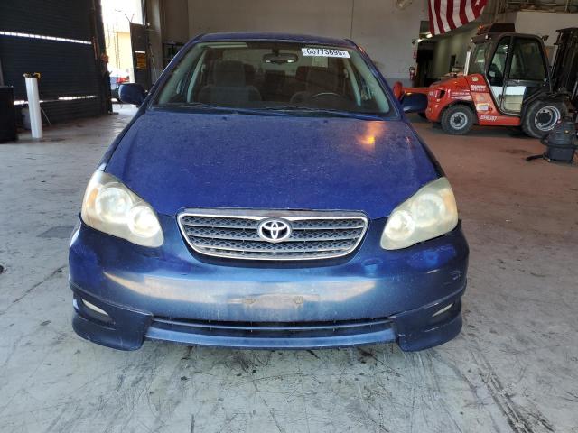 1NXBR32E15Z556483 - 2005 TOYOTA COROLLA CE BLUE photo 5