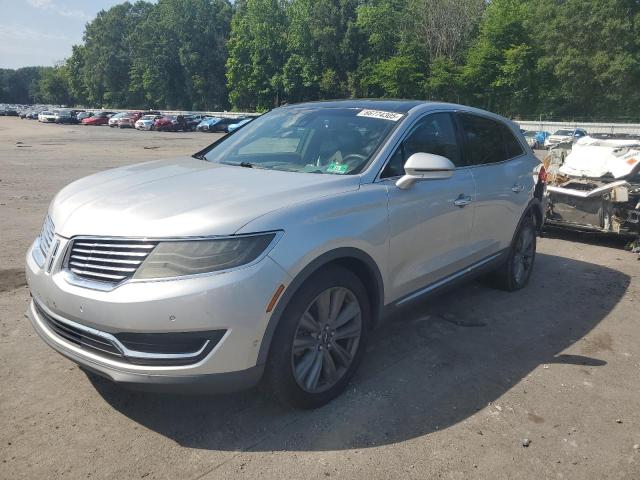 2LMTJ8LP4GBL41234 - 2016 LINCOLN MKX RESERVE SILVER photo 1