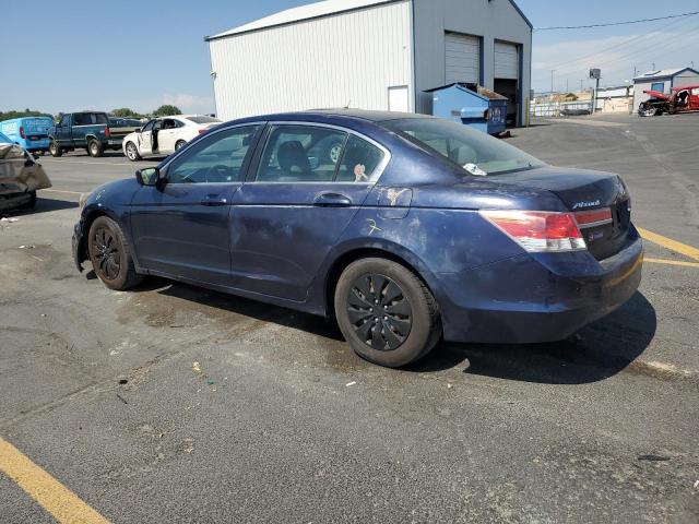 1HGCP2F39BA070195 - 2011 HONDA ACCORD LX BLUE photo 2