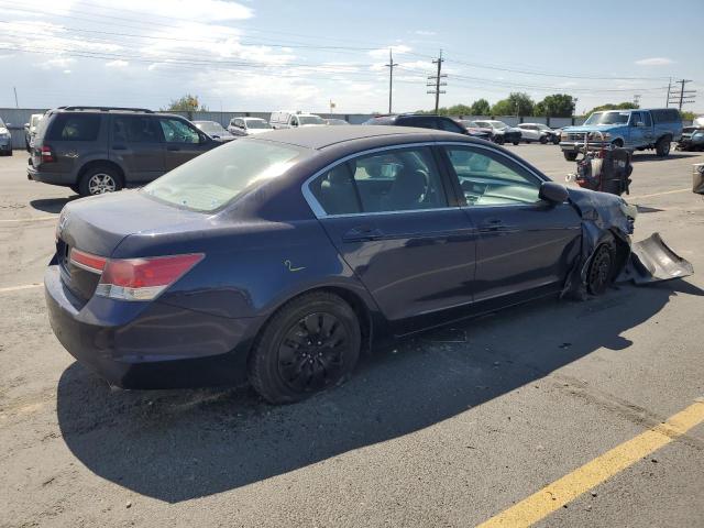 1HGCP2F39BA070195 - 2011 HONDA ACCORD LX BLUE photo 3