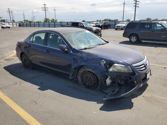 1HGCP2F39BA070195 - 2011 HONDA ACCORD LX BLUE photo 4
