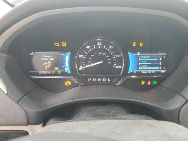 3LN6L5LU1LR602418 - 2020 LINCOLN MKZ RESERVE შავი ფოტო 9