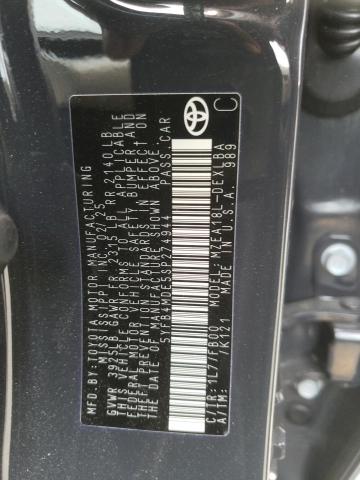 5YFB4MDE5SP274944 - 2025 TOYOTA COROLLA LE GRAY photo 12