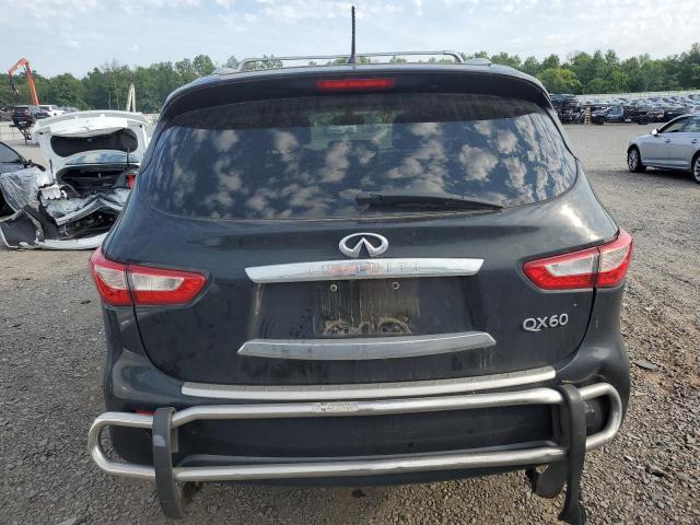 5N1AL0MM1EC516605 - 2014 INFINITI QX60 BLACK photo 6