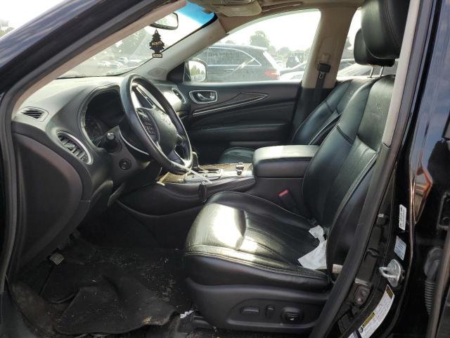 5N1AL0MM1EC516605 - 2014 INFINITI QX60 BLACK photo 7