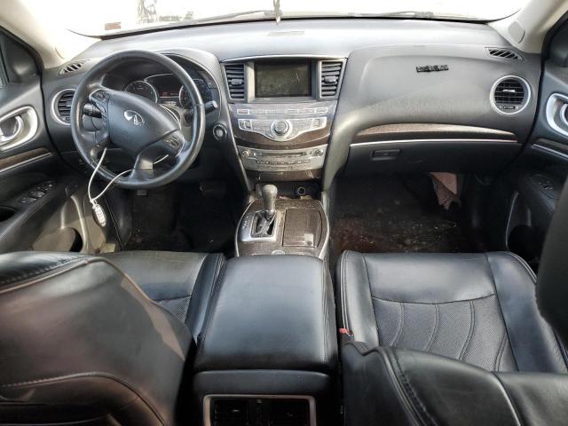 5N1AL0MM1EC516605 - 2014 INFINITI QX60 BLACK photo 8