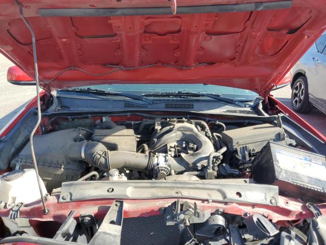3TMBZ5DN9JM012115 - 2018 TOYOTA TACOMA DOUBLE CAB 红色 照片 11
