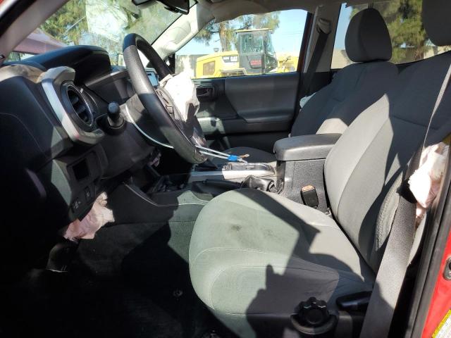 3TMBZ5DN9JM012115 - 2018 TOYOTA TACOMA DOUBLE CAB 红色 照片 7