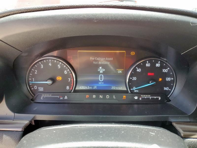 1FMSK7FH5RGA02707 - 2024 FORD EXPLORER LIMITED RED photo 9