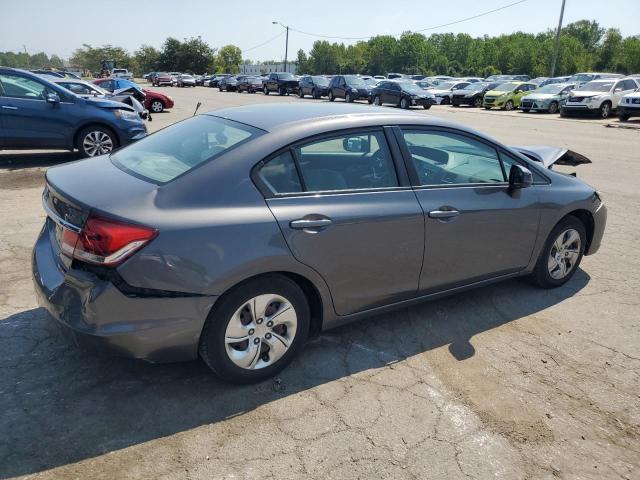 2HGFB2F53DH596940 - 2013 HONDA CIVIC LX GRAY photo 3