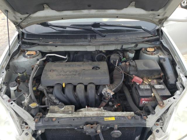 2T1KR32E33C079005 - 2003 TOYOTA MATRIX XR SILVER photo 11
