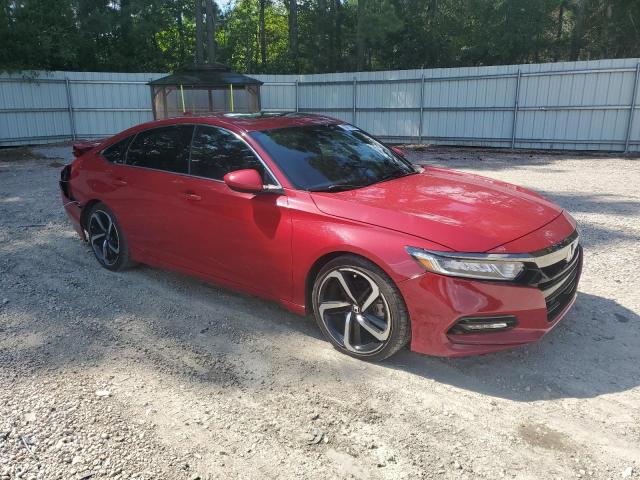 1HGCV2F38KA027750 - 2019 HONDA ACCORD SPORT Червоний фото 4