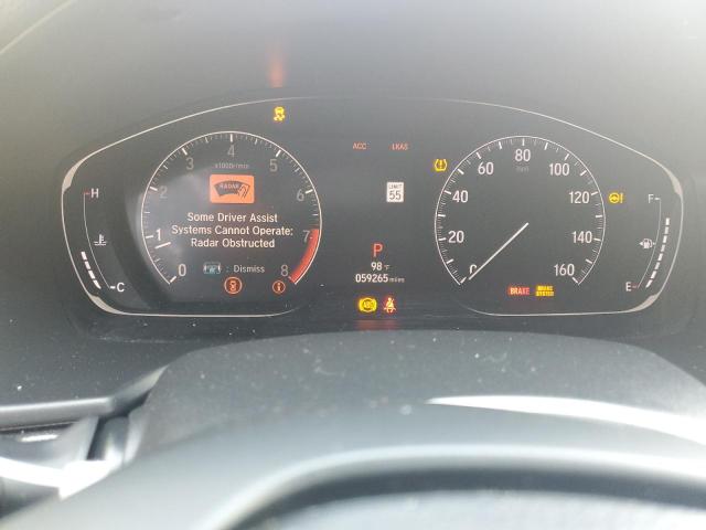 1HGCV2F38KA027750 - 2019 HONDA ACCORD SPORT Червоний фото 9