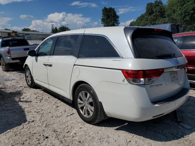 5FNRL5H68EB097896 - 2014 HONDA ODYSSEY EXL WHITE photo 2