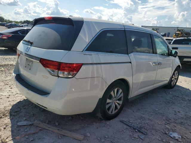 5FNRL5H68EB097896 - 2014 HONDA ODYSSEY EXL WHITE photo 3