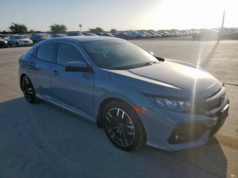 SHHFK7H83KU207217 - 2019 HONDA CIVIC EXL Gris photo 4