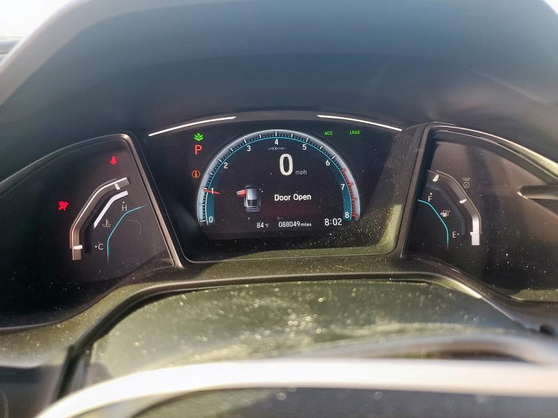 SHHFK7H83KU207217 - 2019 HONDA CIVIC EXL Gris photo 9