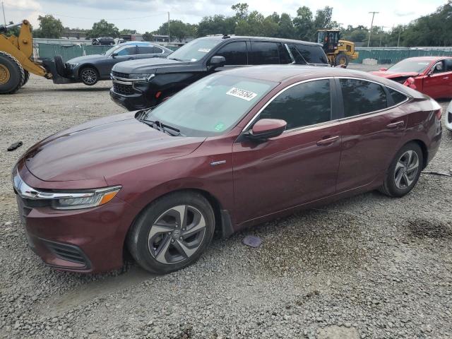 19XZE4F15KE024546 - 2019 HONDA INSIGHT LX BURGUNDY photo 1