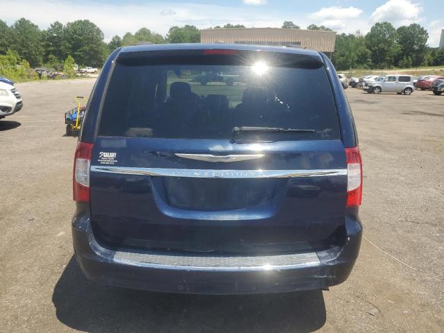 2C4RC1CG0CR216549 - 2012 CHRYSLER TOWN & COU TOURING L BLUE photo 6