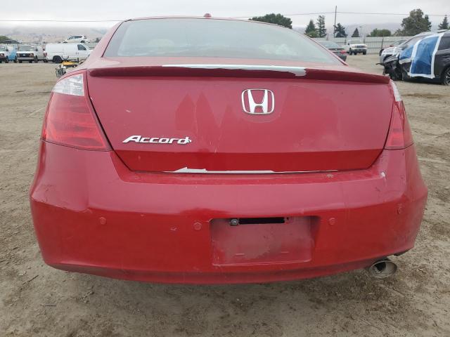 1HGCS12888A017670 - 2008 HONDA ACCORD EXL 红色 照片 6