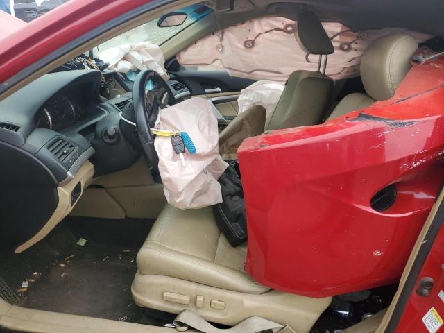 1HGCS12888A017670 - 2008 HONDA ACCORD EXL 红色 照片 7