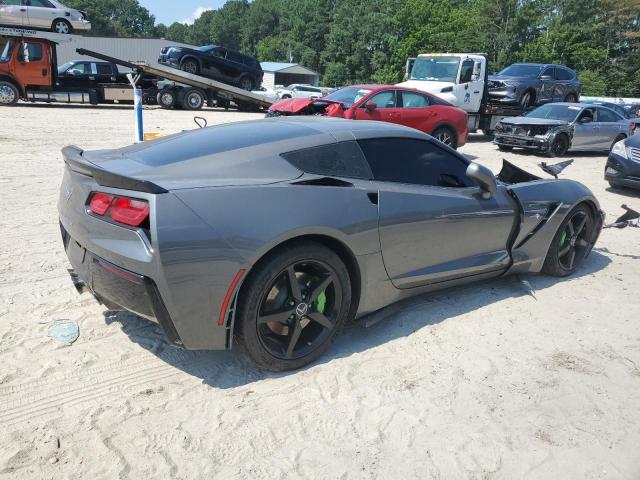 1G1YA2D72F5122513 - 2015 CHEVROLET CORVETTE STINGRAY 1LT GRAY photo 3