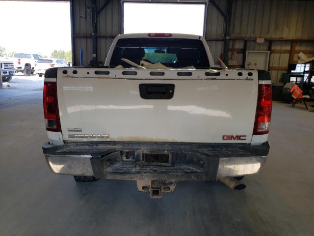 1GT22ZCG8CZ248416 - 2012 GMC SIERRA K2500 HEAVY DUTY WHITE photo 6