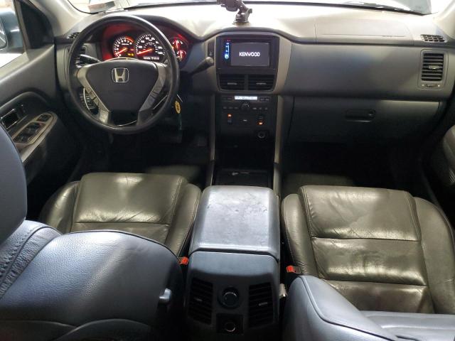 5FNYF18528B007309 - 2008 HONDA PILOT EXL ლურჯი ფოტო 8