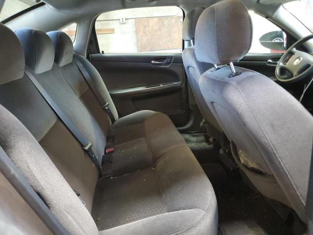 2G1WT58N481255077 - 2008 CHEVROLET IMPALA LT ნაცრისფერი ფოტო 10