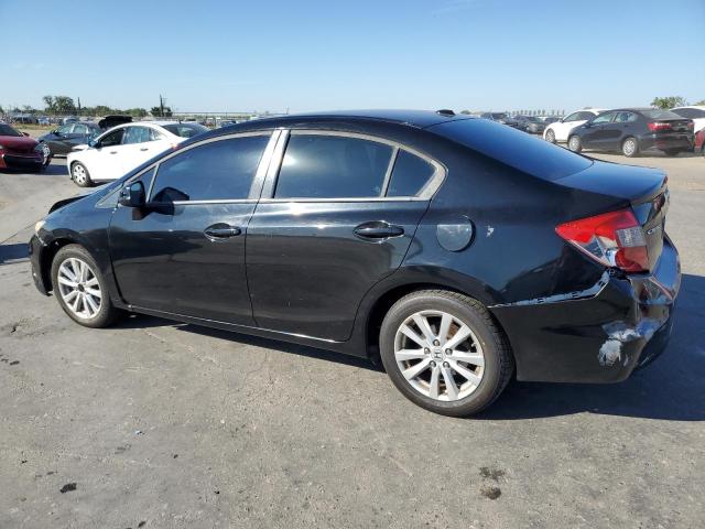 19XFB2F9XCE306723 - 2012 HONDA CIVIC EXL BLACK photo 2
