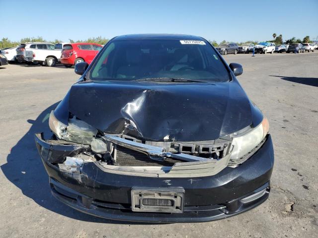 19XFB2F9XCE306723 - 2012 HONDA CIVIC EXL BLACK photo 5