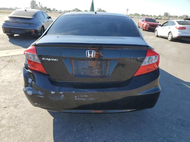 19XFB2F9XCE306723 - 2012 HONDA CIVIC EXL BLACK photo 6