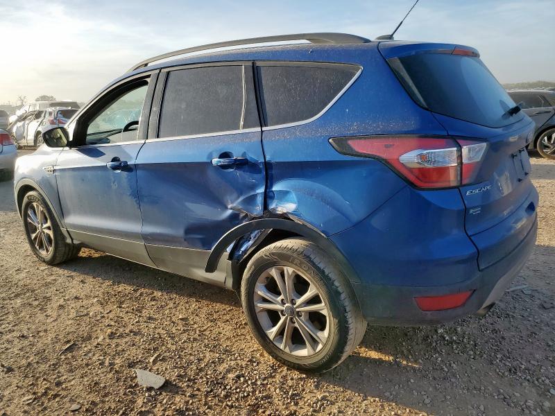 1FMCU0GD3JUB89761 - 2018 FORD ESCAPE SE Bleu photo 2