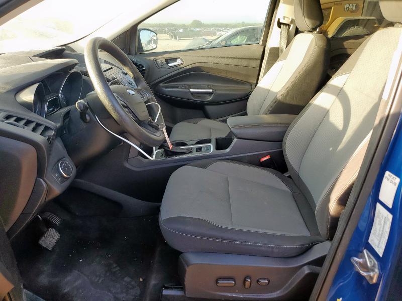 1FMCU0GD3JUB89761 - 2018 FORD ESCAPE SE Bleu photo 7