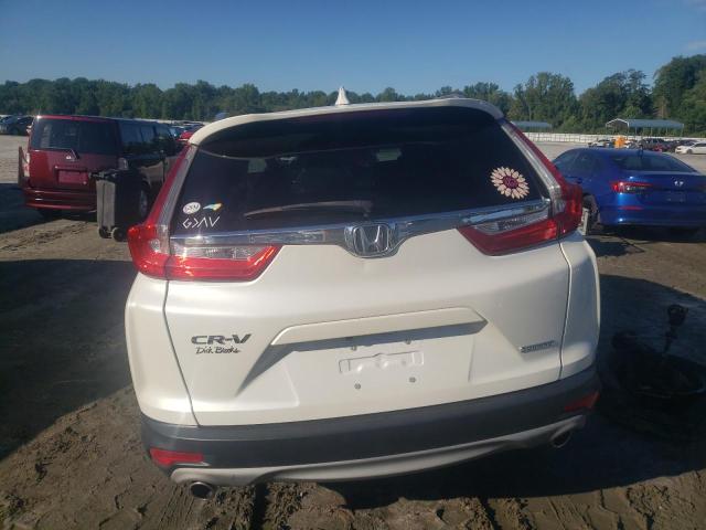 2HKRW1H9XJH514828 - 2018 HONDA CR-V TOURING WHITE photo 6