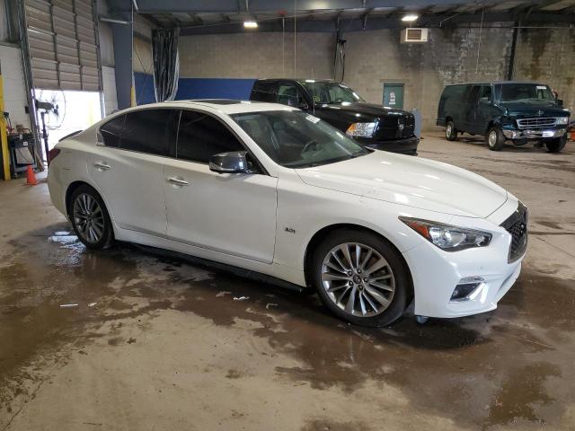 JN1EV7APXKM511094 - 2019 INFINITI Q50 LUXE WHITE photo 4