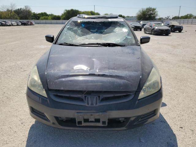 1HGCM56837A102555 - 2007 HONDA ACCORD EX BLACK photo 5