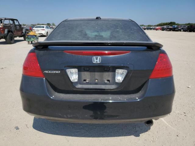 1HGCM56837A102555 - 2007 HONDA ACCORD EX BLACK photo 6