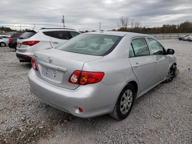 JTDBL40E799052463 - 2009 TOYOTA COROLLA BASE SILVER photo 4