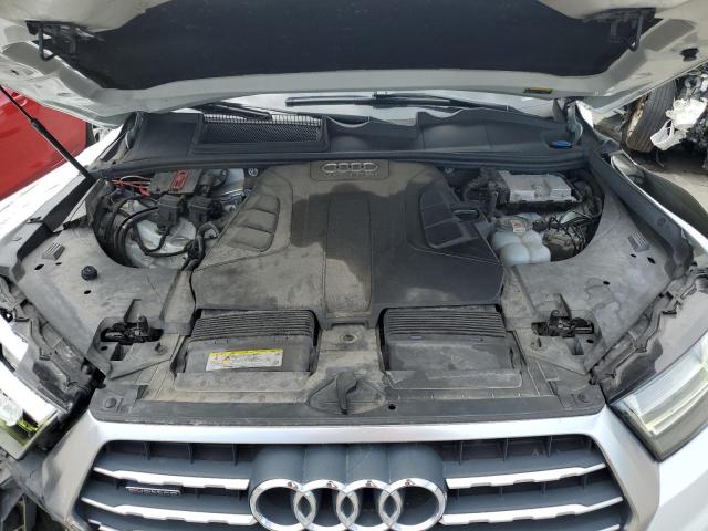 WA1VAAF73JD036718 - 2018 AUDI Q7 PRESTIGE WHITE photo 12