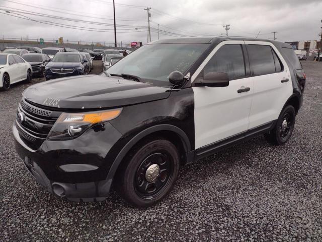 1FM5K8AR0DGA15019 - 2013 FORD EXPLORER POLICE INTERCEPTOR Siyah fotoğraf 1