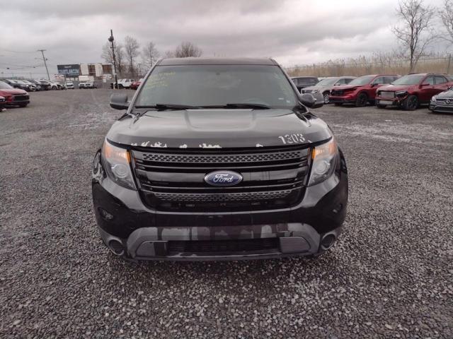 1FM5K8AR0DGA15019 - 2013 FORD EXPLORER POLICE INTERCEPTOR Siyah fotoğraf 5
